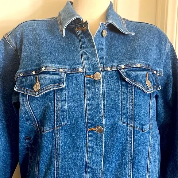 Jean Jacket (Embellished) / Denim & Co. / Host Pick - Picture 4 of 11